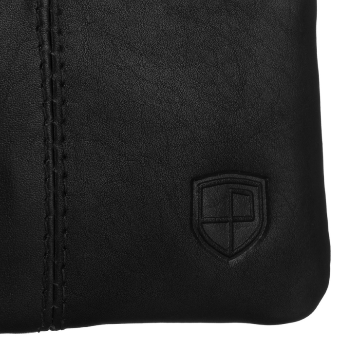 Husă elegantă pentru chei din piele neagră cu închidere cu fermoar - Peterson PTR-PTN BKC-001-TUM-6651 [6]