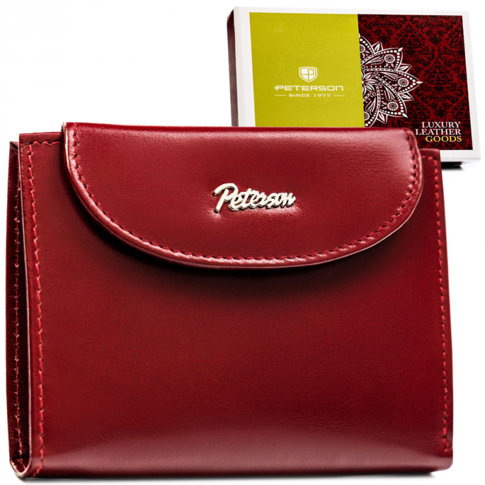 Portofel din piele naturala pentru femei Peterson PTR-PTN RD-357-NGV-M-906 [2]