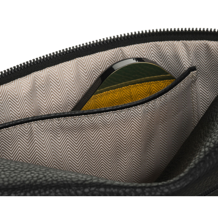 Geantă elegantă de damă din piele ecologică de culoare neagră - Peterson PTR-PTN MIS-01-3520 BLAC [7]
