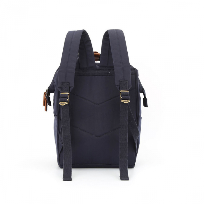 Rucsac încăpător din poliester impermeabil într -o culoare albastru bleumarin cu buzunar laptop - Himawari PTR-9018-06 [3]