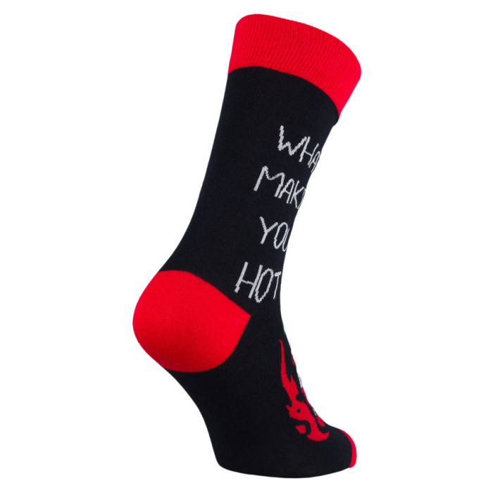 Set de șosete bărbătești în mărimile 38-44 cu model cu chili - Peterson PTR-PTN SML-S3W-CH-38-44 [26]