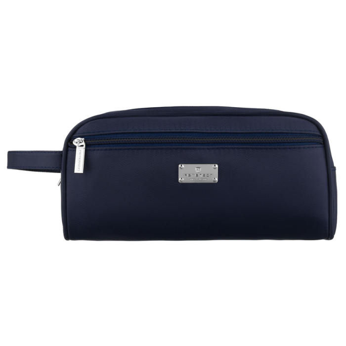 Geantă cosmetică bleumarin din material sintetic, cu un singur compartiment și închidere cu fermoar - Peterson PTR-PTN KOS-ME-9-3392 NA [2]