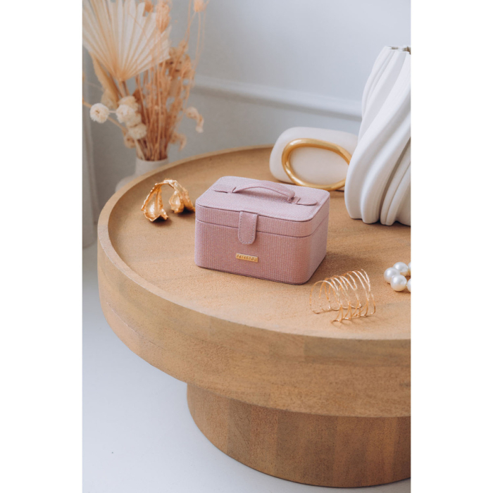 Cutie de bijuterii roz cu închidere magnetică - Peterson PTR-PTN SZK-09-3125 ROSE [2]