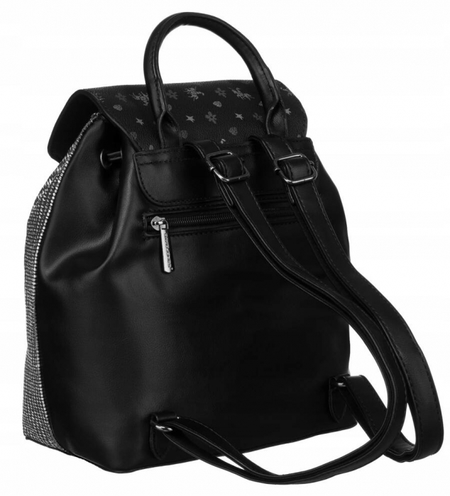 Rucsac elegant de dama din piele ecologica - David Jones PTR-6875-3 BL [3]