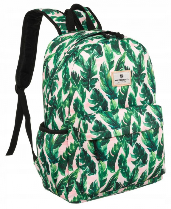 Rucsac mare, încăpător pentru femei, cu spațiu pentru laptop - Peterson PTR-PTN 77702-8025 PRINT [1]