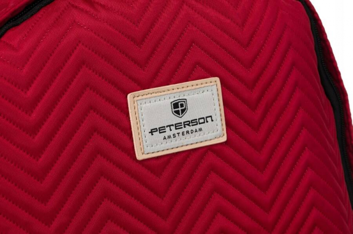 Rucsac din poliester cu spatiu pentru laptop - Peterson PTR-PTN 77710-6586 WINE [6]