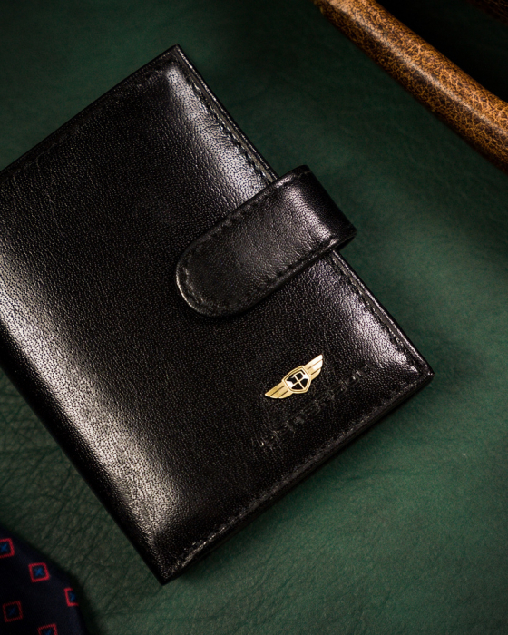 Portofel barbati din piele naturala Peterson PTN 363Z 2-1-1 BL [3]