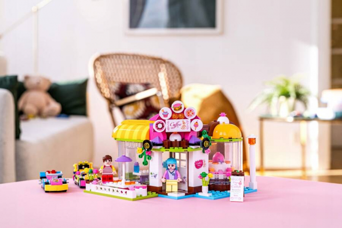 Set de blocuri Cafeneaua noastră - Cedar4Kids PTR-ZZK-2042-LX.A063 MIX [8]