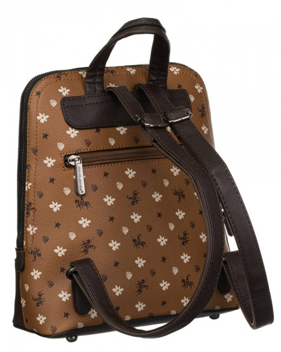 Rucsac elegant de dama din piele ecologica - David Jones PTR-6866-2 COG [3]