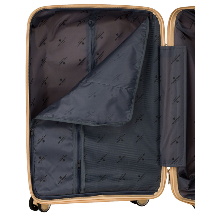 Set de valize bej din polipropilenă cu mânere extensibile - Peterson PTR-PTN HPP-01-SET3-1839 [18]