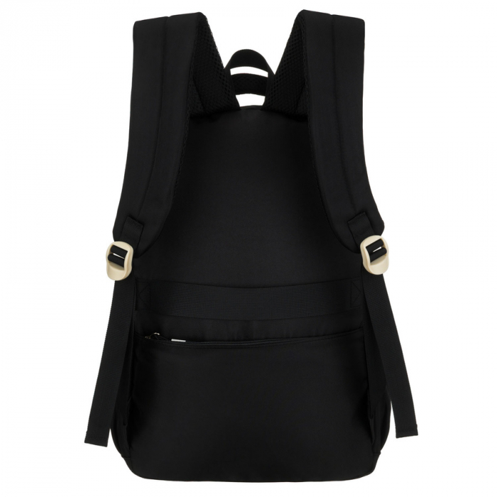 Rucsac școlar pentru copii din poliester, negru, cu compartiment pentru laptop, rezistent la umezeală - Peterson PTR-PTN 8592-1365 BLACK [5]