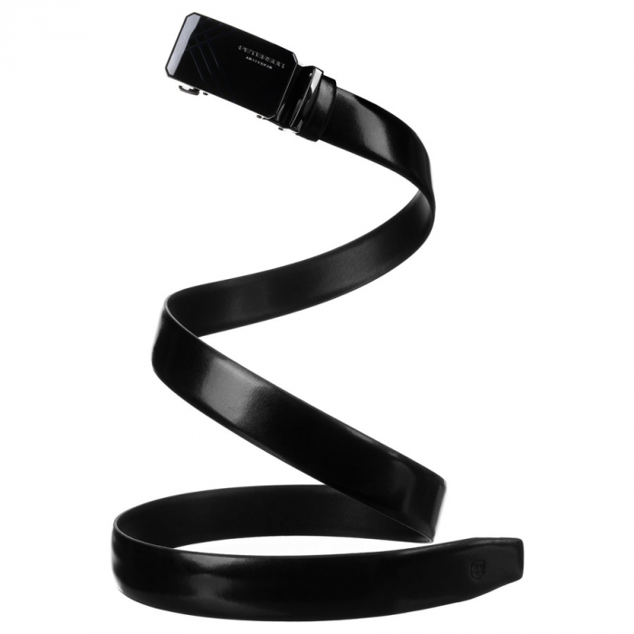 Curea din piele naturala pentru barbati Peterson PTR-PTN A014 BLACK [7]