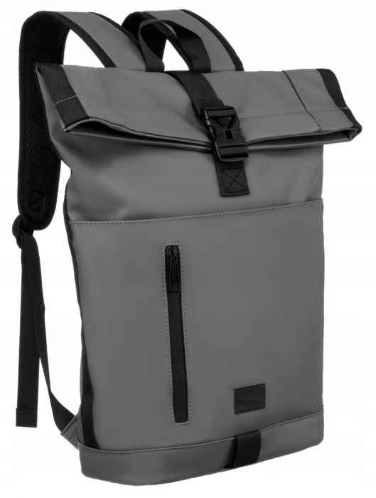 Rucsac de oraș gri rulant din poliester impermeabil - Peterson PTR-PTN TOKIO-9008 GR [1]