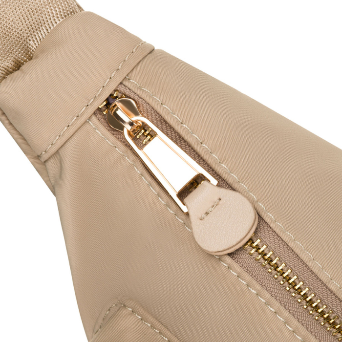 Geantă de damă bej, din nailon - Peterson PTR-PTN JN-14-0283 BEIGE [16]