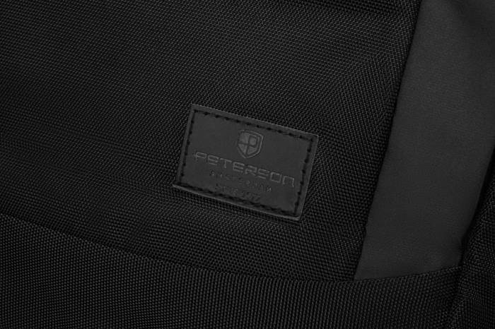 Rucsac sport negru rulat cu curele reglabile - Peterson PTR-PTN RIO-9114 BL [7]
