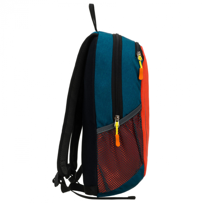 Rucsac turistic bleumarin și portocaliu cu închidere cu fermoar - Peterson PTR-PTN SBY-03-8429 BLUE [3]