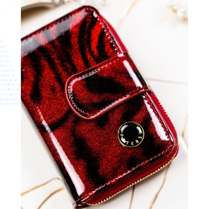 Portofel din piele pentru femei Peterson PTR-PTN PS115-TDS RED [4]