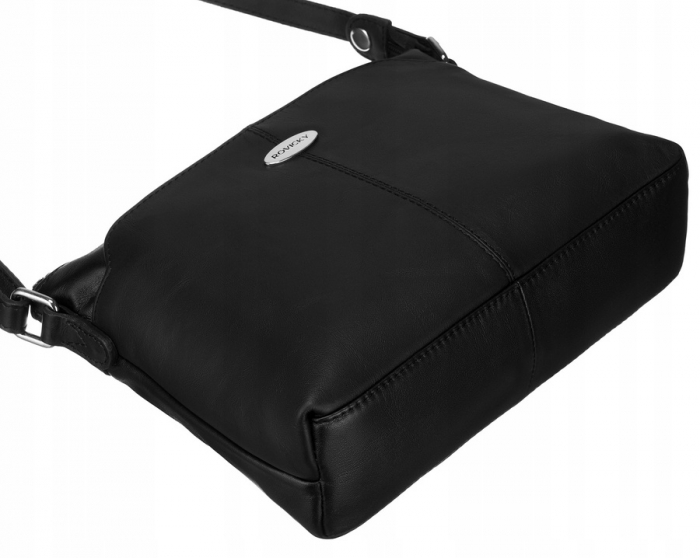 Geanta messenger de dama mica din piele naturala - Rovicky PTR-R-305-22-NS-0775 BL [8]