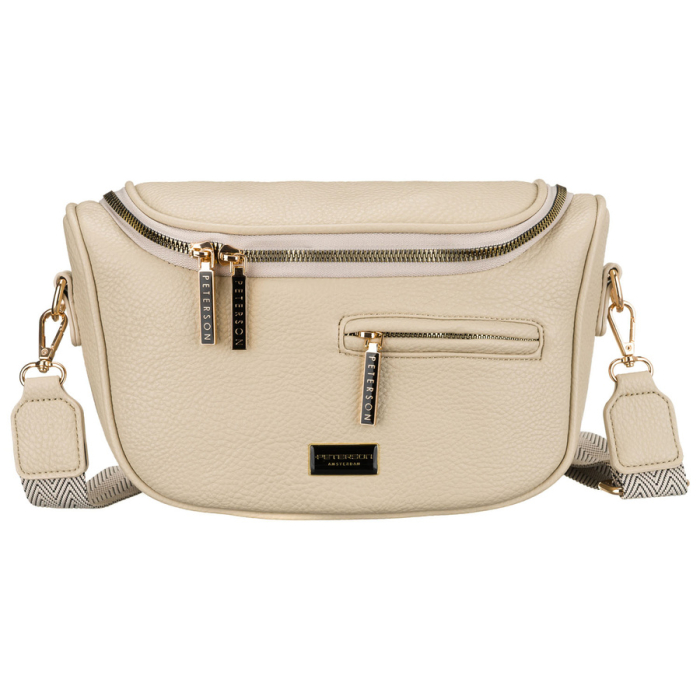 Geantă elegantă de damă din piele ecologică - Peterson PTR-PTN MIS-04-3636 BEIG [2]