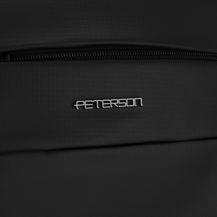 Rucsac mare de călătorie negru cu compartiment pentru laptop și închidere cu fermoar - Peterson PTR-PTN HY242-7048 BLACK [15]