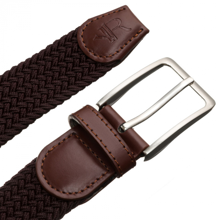 Curea maro din material sintetic și piele ecologică - Rovicky PTR-R-PAR-PU-115-0956 D. [4]