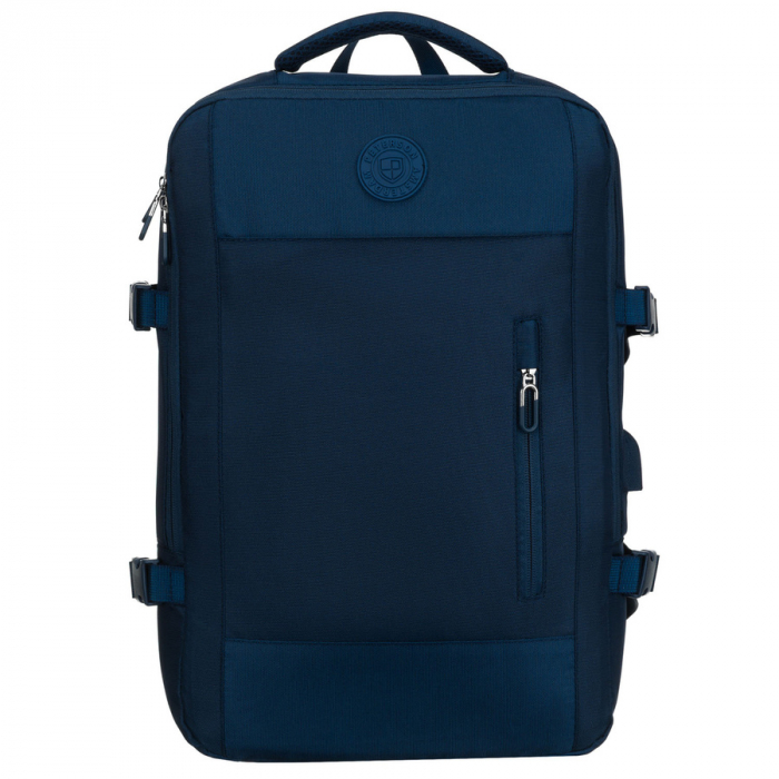 Rucsac de călătorie bleumarin cu port USB - Peterson PTR-PTN 24421-5098 NAVY [5]