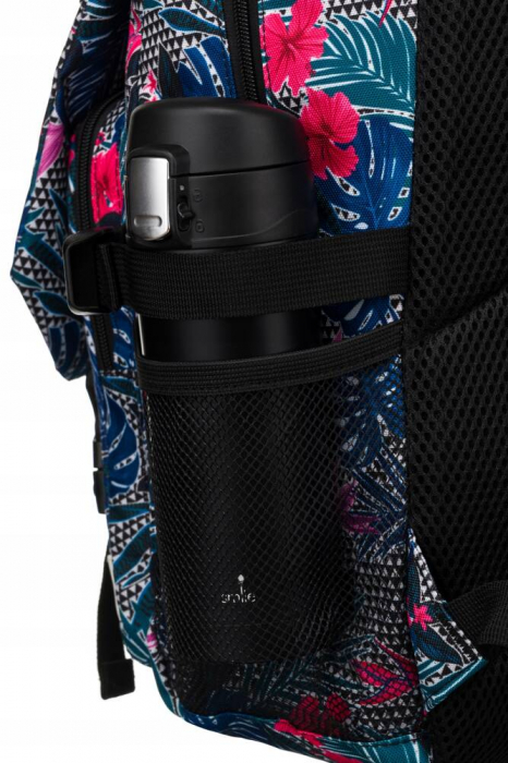 Rucsac pentru școală sport cu model de plante cu buzunar frontal - Peterson PTR-PTN 79907-8306 PRINT [11]