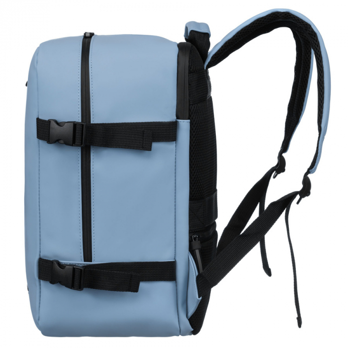 Rucsac de călătorie de mână, impermeabil, albastru - Peterson PTR-PTN SKYLINE-8640 BLU [4]