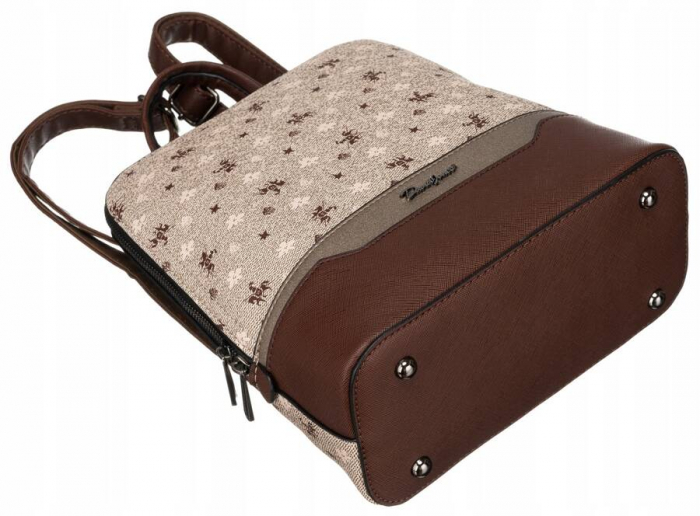 Rucsac elegant de dama din piele ecologica - David Jones PTR-6866-2 BE [8]