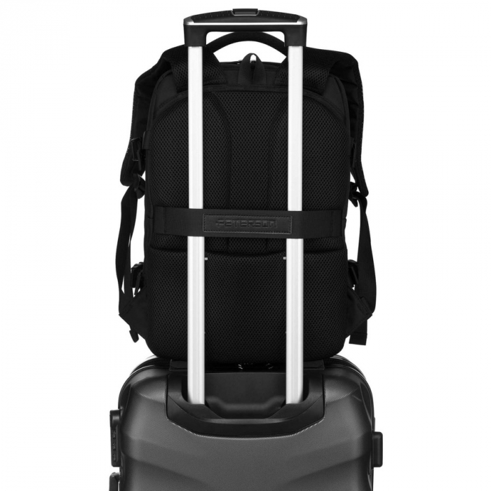 Rucsac negru de călătorie cu , curele reglabile - Peterson PTR-PTN PTY-04-8351 BLAC [7]