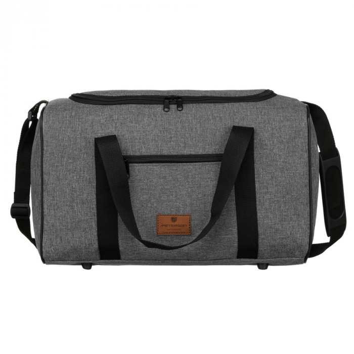 Geanta functionala pentru avion si calatorie - Peterson PTR-PTN TBP-06 GRAY-BL [2]