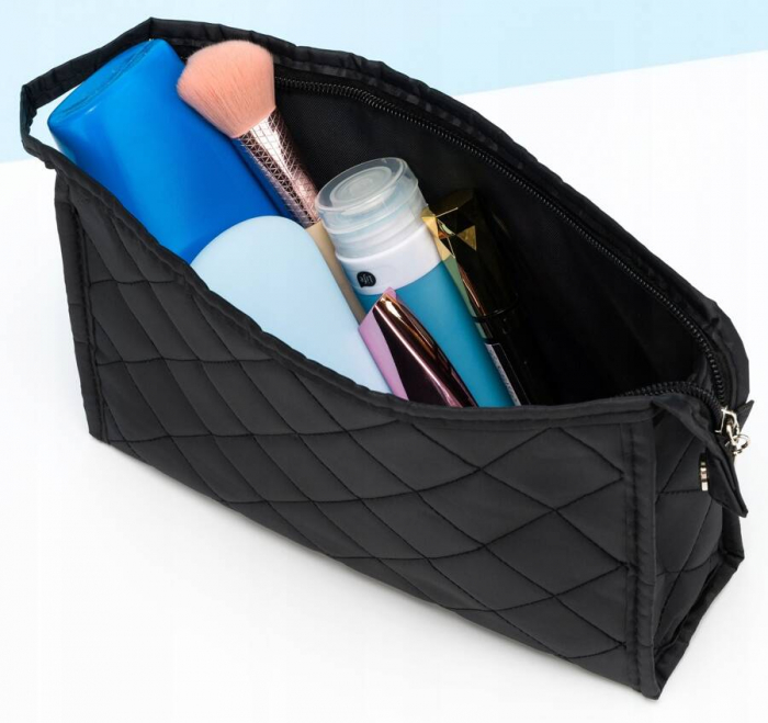 Geantă matlasată pentru cosmetice de călătorie PTR-KOS-30-8163 BLA [4]