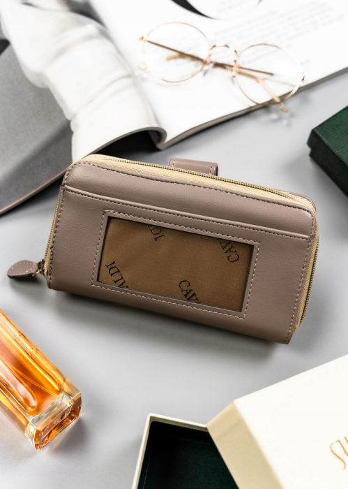 Portofel dama din piele Cavaldi N118-APU-BL-3202 F.B [4]