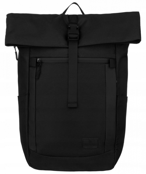 Rucsac sport negru rulat cu curele reglabile - Peterson PTR-PTN RIO-9114 BL [5]