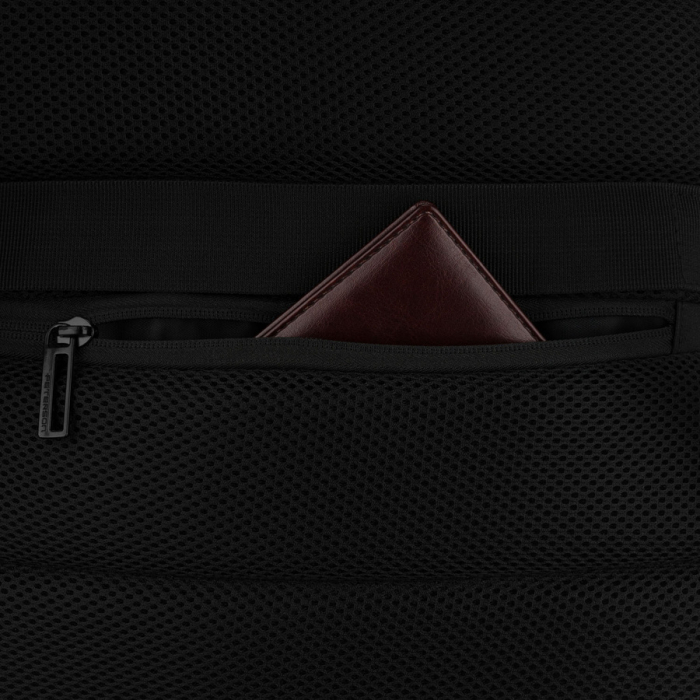 Rucsac de călătorie negru din poliester, perfect pentru bagajul de mână - Peterson PTR-PTN BHX-04 -0048 Bl [13]