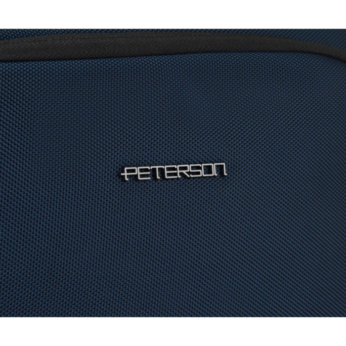 Rucsac de călătorie bleumarin din poliester cu compartiment pentru laptop și bretele reglabile - Peterson PTR-PTN HY241-7031 NAVY [30]