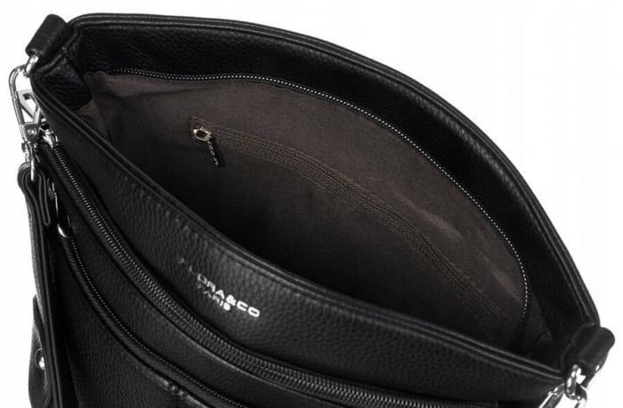 Geanta de dama cu bareta si maner detasabil - David Jones PTR-F6938 NOIR [5]