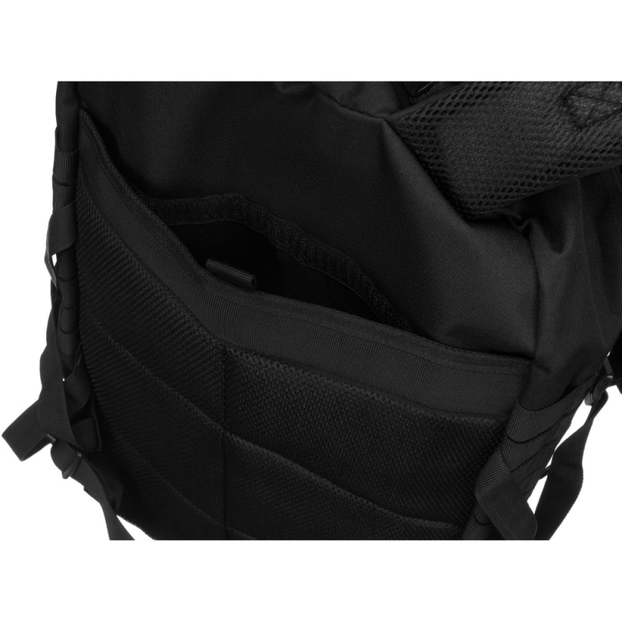 Rucsac militar negru cu bretele reglabile, trei compartimente - Peterson PTR-PTN BL003-8069 BLACK [21]