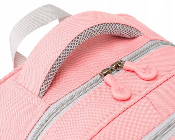 Rucsac de scoala roz din poliester respirabil - Peterson PTR-PTN PS1-6043 PI [7]