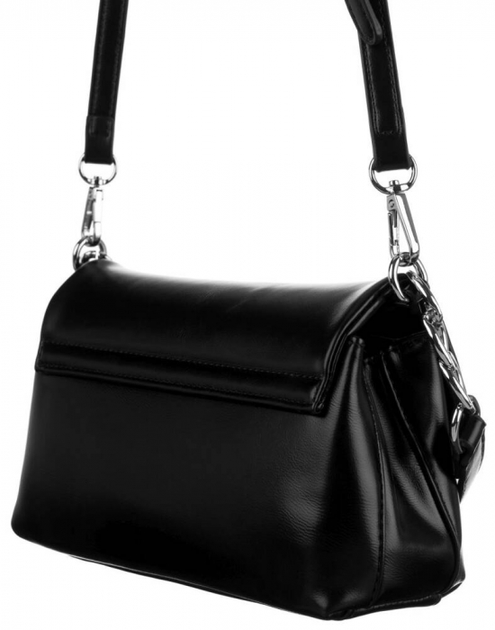 Geanta messenger de dama mica din piele ecologica - David Jones PTR-CM6439-5899 BL [3]