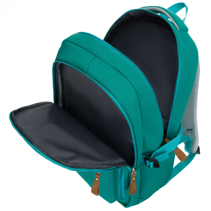 Rucsac școlar verde pentru copii, din poliester, cu bretele reglabile - Peterson PTR-PTN BHX-01-9259 Gree [9]