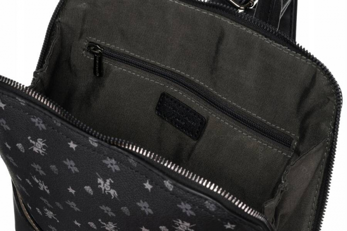 Rucsac elegant de dama din piele ecologica - David Jones PTR-6866-2 BL [5]