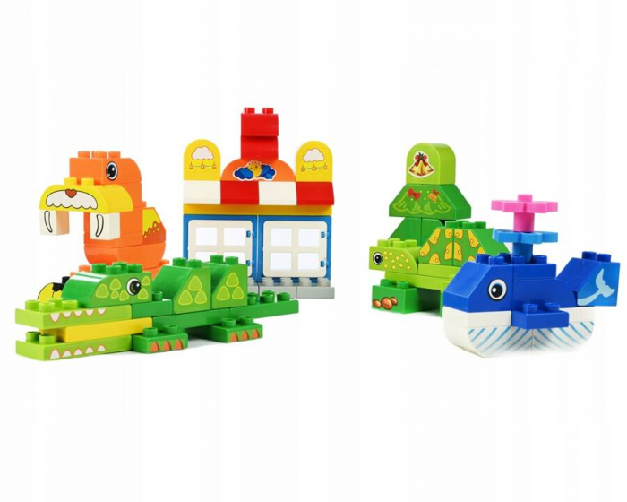 Set de blocuri  Water Park - Cedar4Kids PTR-ZZK-2141-LX.A890 MIX [4]
