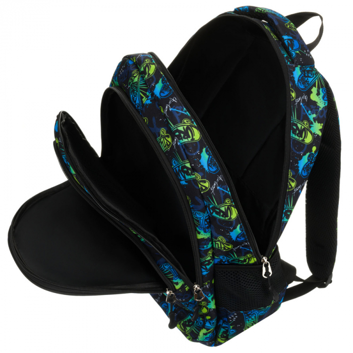 Rucsac școlar din poliester cu model de skateboard - Peterson PTR-PTN BIEDRONKA B25 [8]