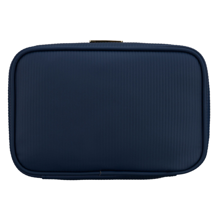 Geantă cosmetică din material sintetic bleumarin cu mâner practic - Peterson PTN KOS-DA-11P NAVY [4]