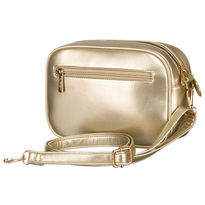 Geantă de damă aurie strălucitoare, din piele ecologică, de la Peterson PTR-PTN STY-2-PIL GOLD [4]