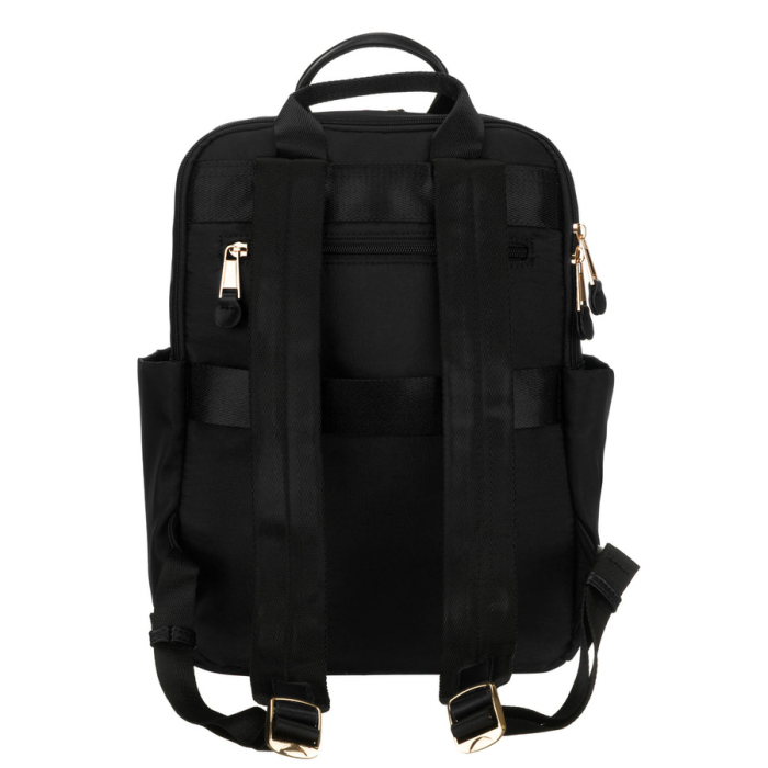 Rucsac de damă negru din nylon cu bretele reglabile - Peterson PTR-PTN JN-08-9980 BLACK [9]