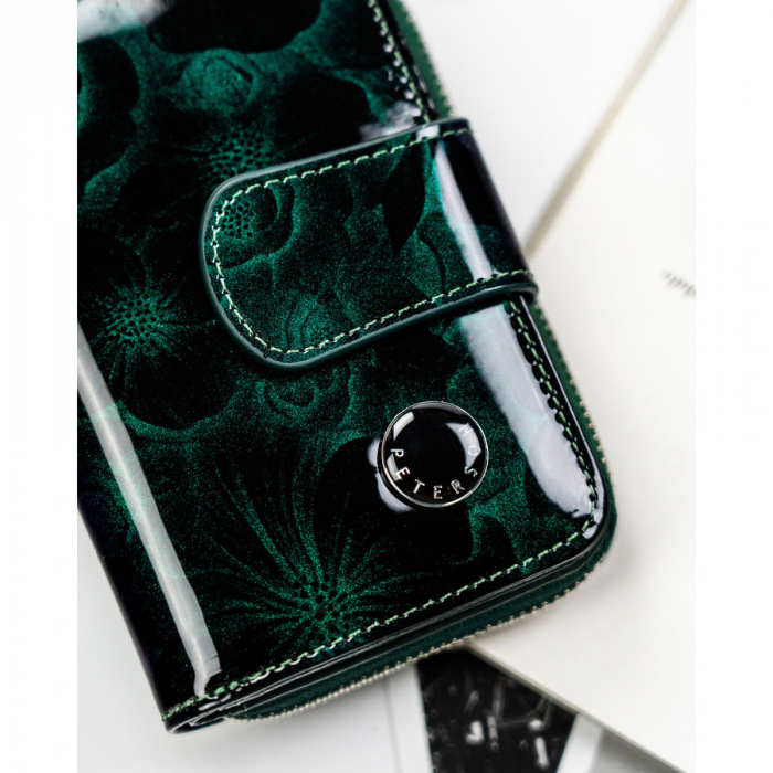 Portofel dama din piele naturala Peterson PTR-PTN PS115-FDS GREEN [4]