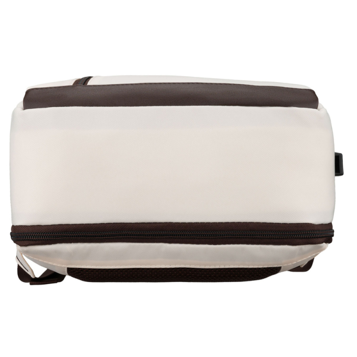 Rucsac de călătorie bej din poliester cu buzunar pentru laptop - Peterson [17]
