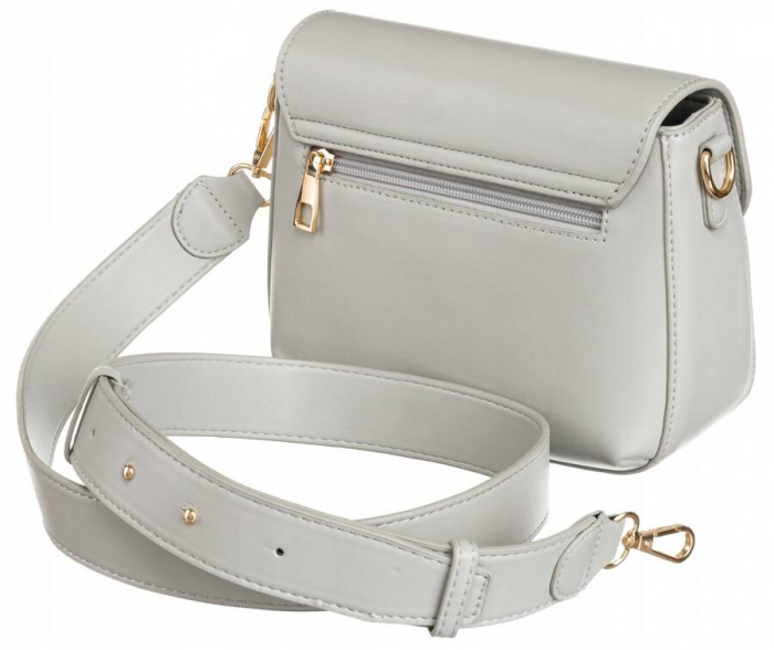Geanta clasica de dama messenger din piele ecologica - Rovicky PTR-R-TOR-ALE-1-3721 GRA [4]